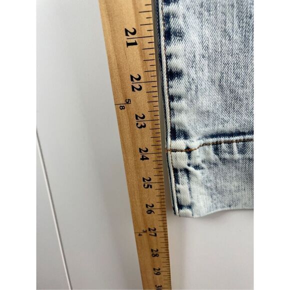 Ulla Johnson Ellis Acid Wash Wide Jeans Light Wash Size 6 Cropped - Picture 9 of 15